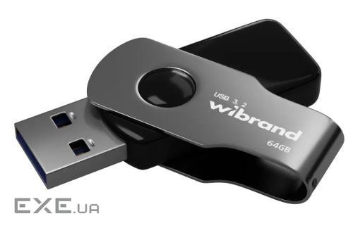 Флешка WIBRAND Lizard 64GB USB3.2 Black (WI3.2/LI64P9B)