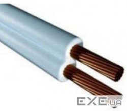 Кабель Одескабель ШВПн 2 * 2,5 ціна за метр (бух.200м) білий (8404 200м)