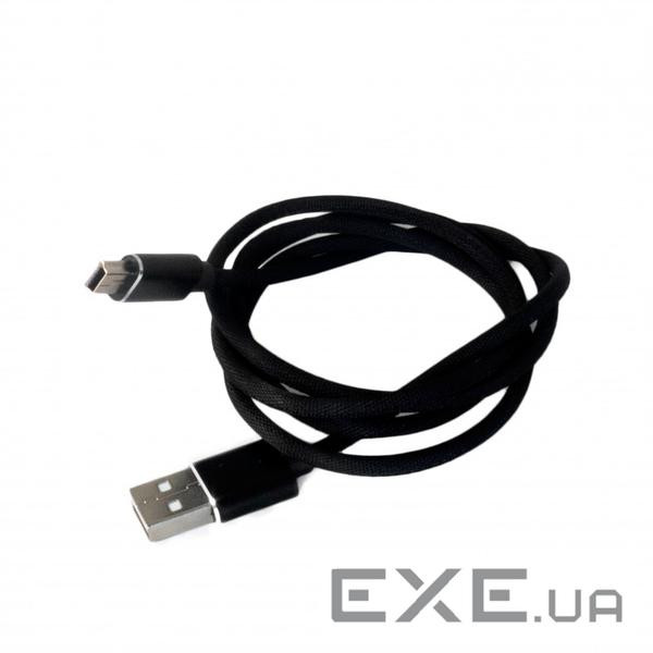 Кабель Extradigital (KBU1805) USB 2.0 AM - Mini USB, 1м, чорний