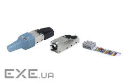 Модульний коннектор OK-net Кат.6А FTP RJ-45 (OK-KJ301-6AS)