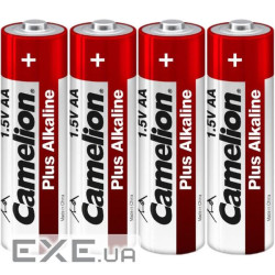 Батарейка Camelion AA LR6 Plus Alkaline (Shrink) * 4 (LR6-SP4)