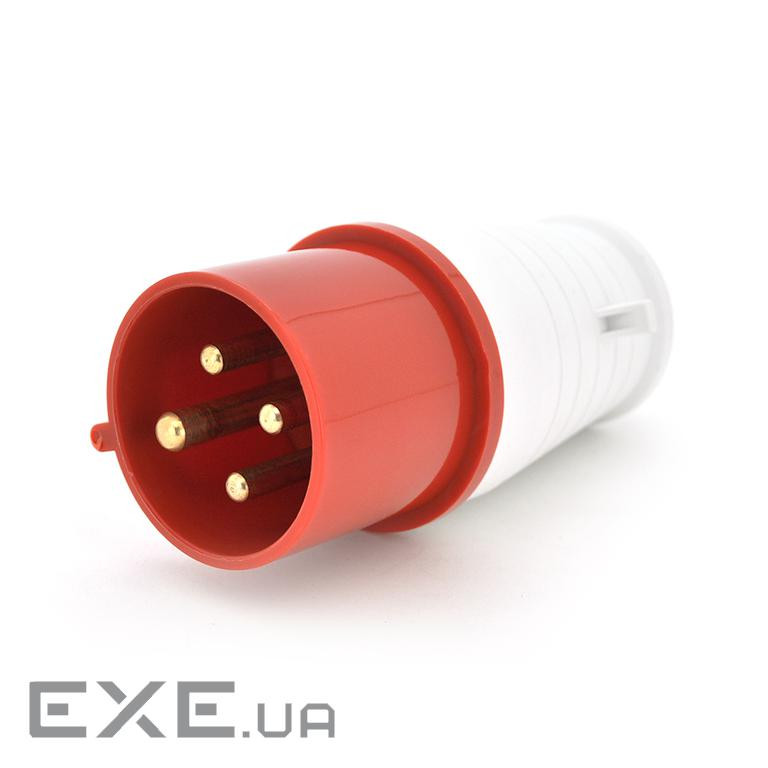 Вилка кабельна SF-024, 4 контакту, 3Р+E, 32А , 380V, IP44