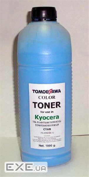 Тонер KYOCERA TK-5140/5195/5215/5305/8115 1кг Cyan Tomoegawa (TG-KM6030C-1)