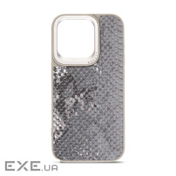 Чохол до мобільного телефона Harder Snake Pattern Apple iPhone 15 Pro Grey Silver (ARM76798)