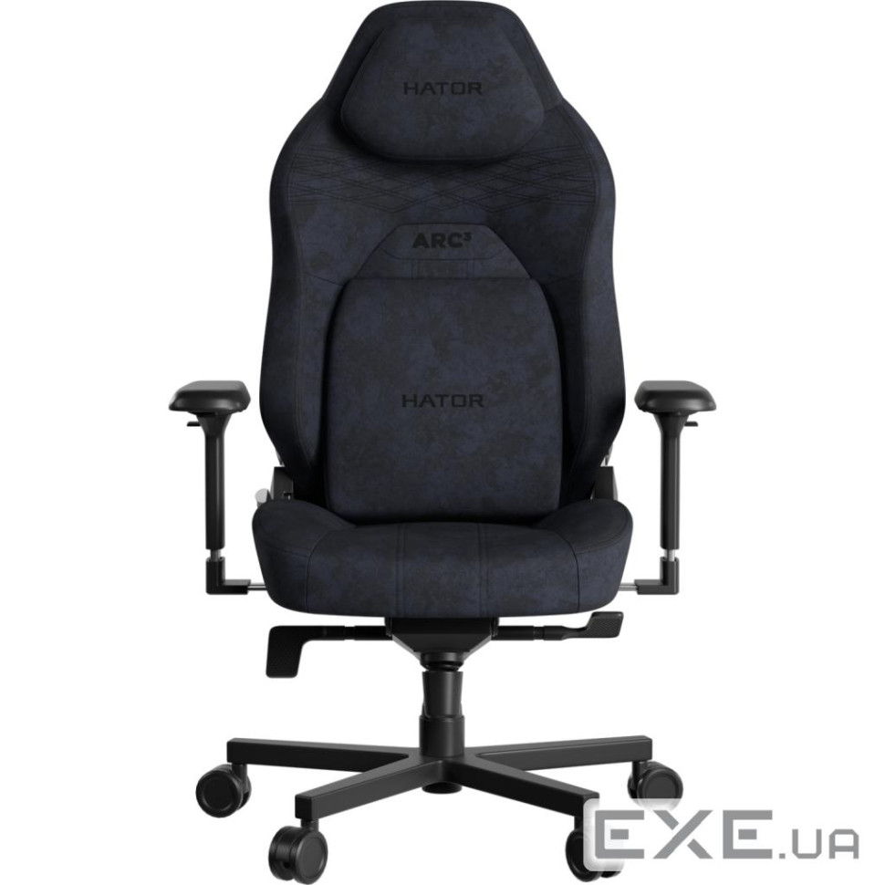 Крісло ігрове Hator Arc 3 L Velour Black (HTC3440L)