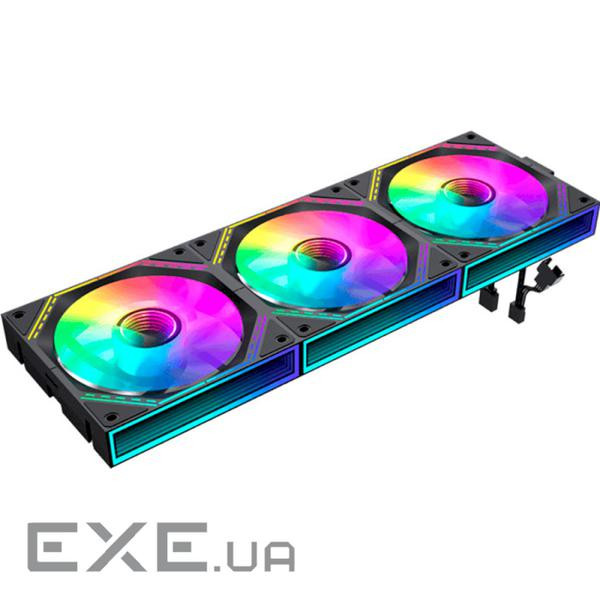 Комплект вентиляторів GAMEMAX FN12A-S3I Black 3-Pack