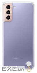 Чохол-накладка Samsung Clear Protective Cover для Samsung Galaxy S21+ SM-G996 White (EF-GG996CWEGRU)