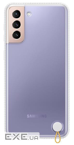 Чохол-накладка Samsung Clear Protective Cover для Samsung Galaxy S21+ SM-G996 White (EF-GG996CWEGRU)