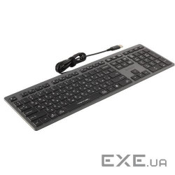Клавіатура A4Tech Fstyler FX60 Grey / White Backlit Black USB (FX60 USB (Grey) White backlit)