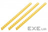 Пластикові пружини для біндера 2E, 16мм, жовті, 100шт (2E-PL16-100YL) (2E-PL16-100YL)