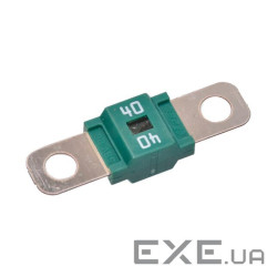 Запобіжник плоский SBFW-L-40, 40A, 58V, M6, 12х 41mm, Green (YT-SBFW-L-40)