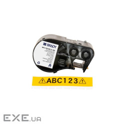Стрічка для принтера етикеток Brady M4C-750-595-YL-BK, всепогодні, безперервна стрічка, 19. (170832)