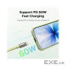 Дата кабель USB-C to USB-C 1.2m 60W blue Ugreen (35511)