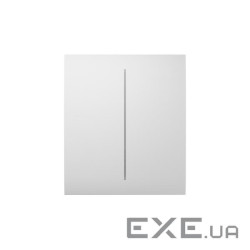 Кнопка центральна для двоклавішного вимикача Ajax CenterButton (2-gang) [55] white