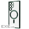 Чохол WAVE Metal Color Case with Magnetic Ring Samsung Galaxy S22 Ultra dark gree (55254 dark green)