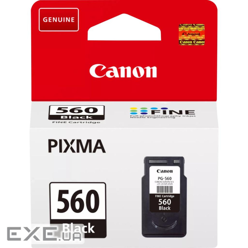 Картридж Canon PG-560 Black, 7.5 ml (3713C001)