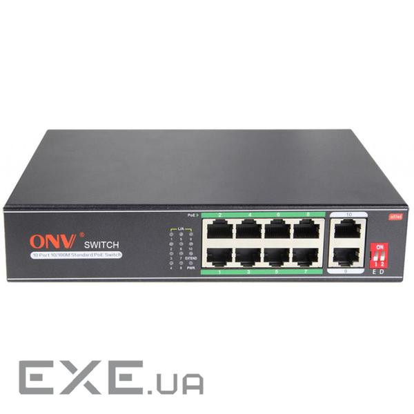 Комутатор мережевий Onv ONV-H1108PLD