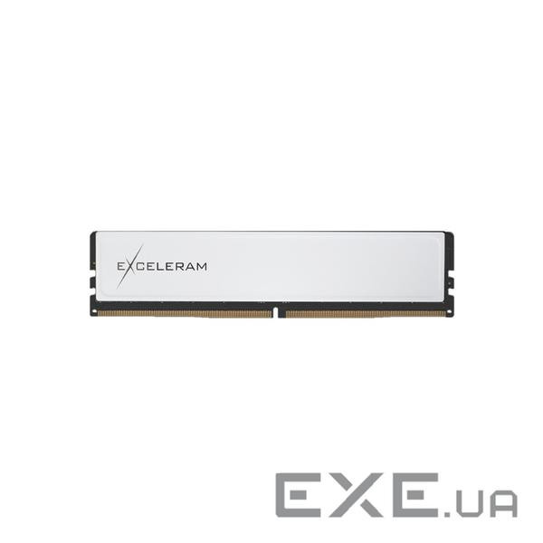 Модуль пам'яті EXCELERAM Black&White White Sark DDR5 6000MHz 16GB (EBW50160604040C)