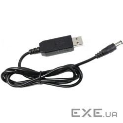 Кабель живлення USB to DC5.5*2.1 5V to 12V 1.0m Value (S1016)