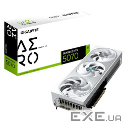 Відеокарта GIGABYTE GeForce RTX 5070 Aero OC 12G (GV-N5070AERO OC-12GD)