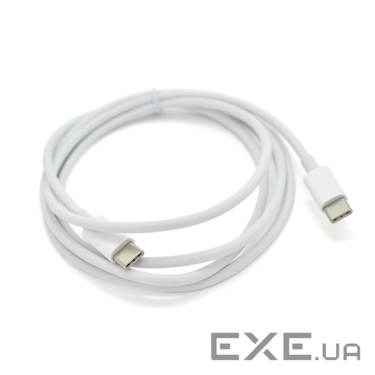 Кабель VEGGIEG TC-406, Type-C(Male) to Type-C(Male) PD cable, White, довжина 1,5м , Box (YT-TC-406)