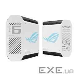 Wi-Fi Mesh система ASUS ROG Rapture GT6 White 2-pack (90IG07F0-MU9A40)