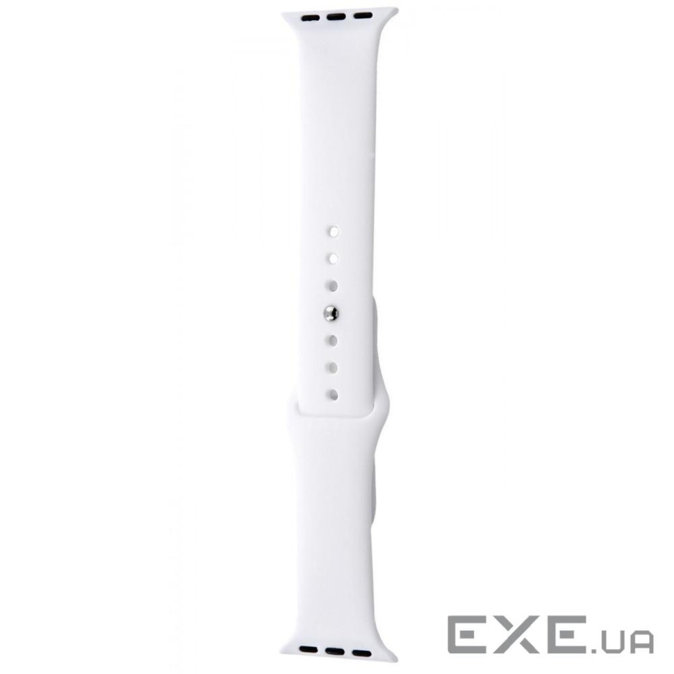 Ремінець Apple Watch Sport Band 42/44/45/49 mm (S/M & M/L) 3pcs white (6702 white)