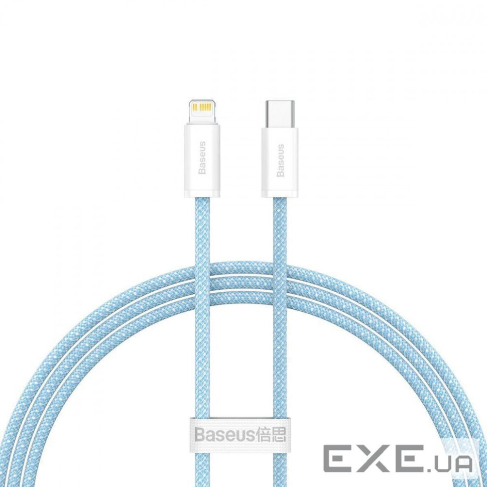 Кабель Baseus Dynamic Series Fast Charging Type-C to Lightning 20W (1m) blue (CALD000003)