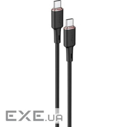 Кабель ACEFAST C2-03 USB-C to USB-C 1.2м Black (AFC2-03B)