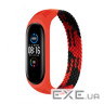 Ремінець BeCover Elastic Nylon Style для Xiaomi Mi Smart Band 5/Mi Smart Band 6 Size L Black (706157)