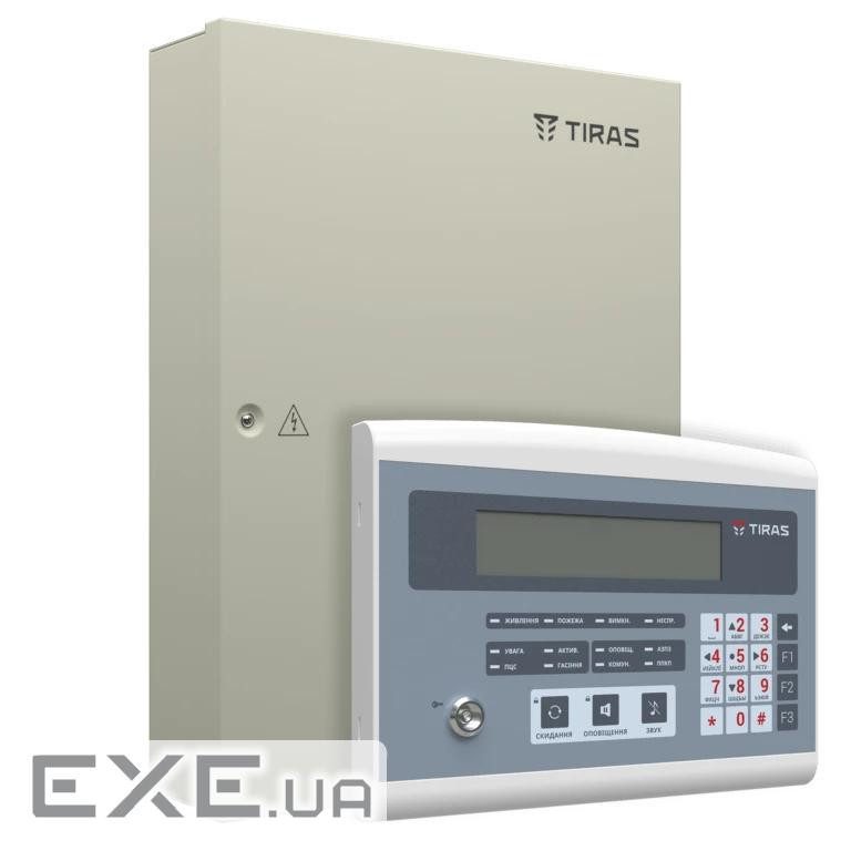 Прилад приймально-контрольний пожежний Тирас Tiras ППКП ''-16.128 П'' (ППКП "Tiras -16.128 П")