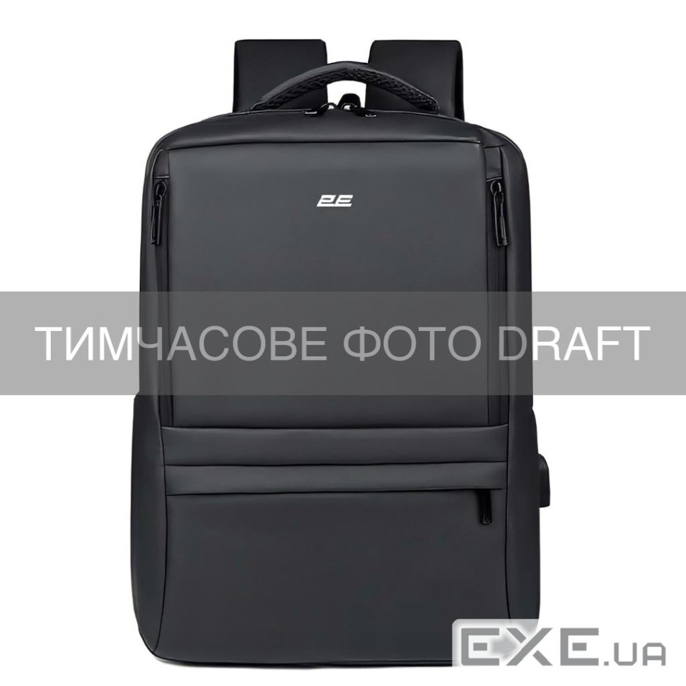 Рюкзак для ноутбука 2E, Impulse 17, чорний (2E-BPT7417BK)