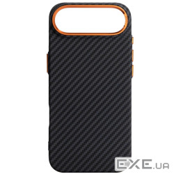 Чохол до мобільного телефона Armorstandart LikeCarbon2 SE MagCase Apple iPhone 17 Air Bla (ARM89155)