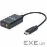 External Sound Card MANHATTAN USB-C 2.1 (153317)