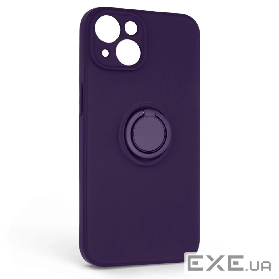 Чохол до мобільного телефона Armorstandart Icon Ring Apple iPhone 14 Dark Purple (ARM68690)