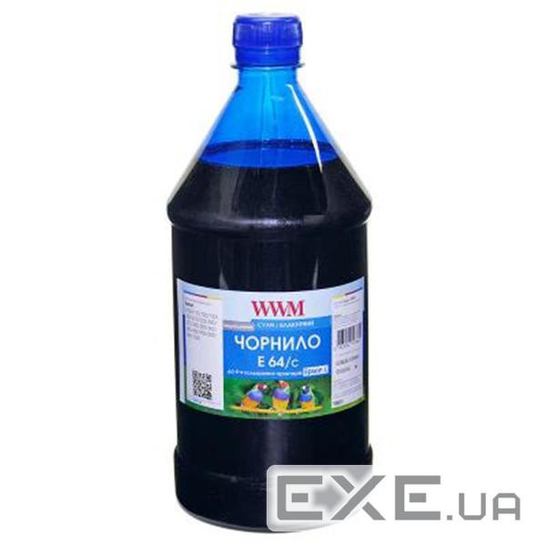 Чорнило WWM EPSON L110/L210/L355 1000g Cyan (E64/C-4)