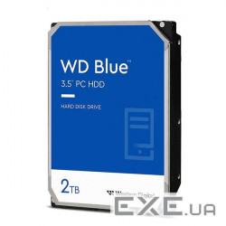 HDD WD 3,5 Blue SATA3 2.0TB 7200rpm 256MB (WD20EARZ)