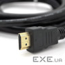 Кабель RITAR HDMI v1.4 0.8м Black (YT-HDMI(M) (M)V1.4-0.8M/19916) (YT-HDMI(M)/(M)V1.4-0.8m)