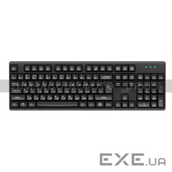 Клавіатура мембранна 2E KS131 104key, USB-A, EN/UK, чорний (2E-KS131UB UA)
