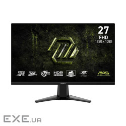 Монітор IPS 27" FHD (1920 x 1080) 0,5ms 200Hz 178/ 178/DP/2HDMI MSI MAG 275F E20