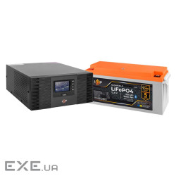 Комплект резервного живлення LogicPower B1500 + літієва (LiFePO4) батарея 2560 ((3406+30172 200 Ah))