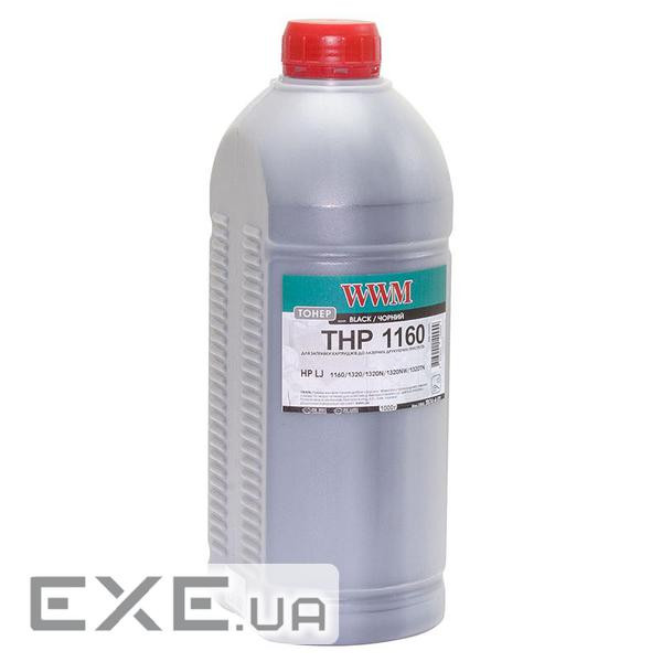 Тонер HP LJ1160/1320/2015, 1000г Black WWM (TB74-4-01)