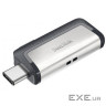 Накопичувач SanDisk 128GB USB 3.0 + Type-C Ultra Dual R150MB/ s (SDDDC2-128G-G46)