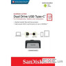 Накопичувач SanDisk 128GB USB 3.0 + Type-C Ultra Dual R150MB/ s (SDDDC2-128G-G46)
