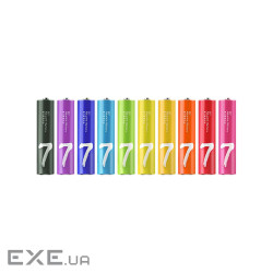 Батарейка CUKTECH AAA rainbow alkaline battery plastic case * 10 (CUKAAB07CNMX)