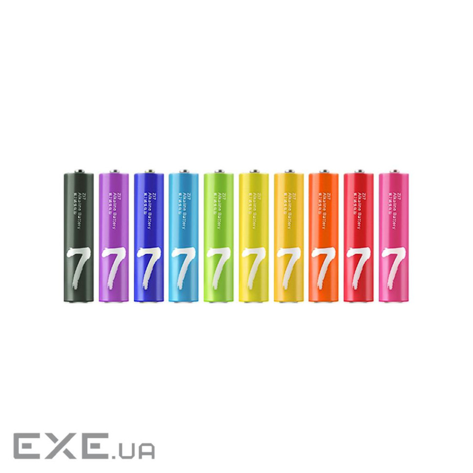 Батарейка CUKTECH AAA rainbow alkaline battery plastic case * 10 (CUKAAB07CNMX)