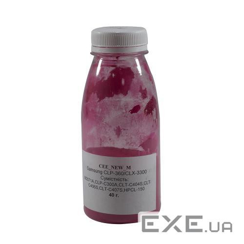 Тонер Samsung CLP-360/365, CLX-3300/3305, Magenta, 40 г , CEE (CLP36040M_CEE)