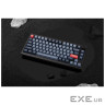 Клавіатура механічна Keychron V1 Max 84Key, Gateron Jupiter Red, WL/BT/USB-A, QMK, (V1MD1 KEYCHRON)