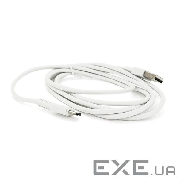 Кабель Hoco X20, Micro-USB, 2A, White, довжина 3м , BOX (Hoco X20 / MW3)