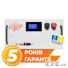 Аккумулятор LP LiFePO4 51,2V - 280 Ah (14336Wh) (BMS SP 200A/100А) RM RS485/CAN LCD WH (38155)